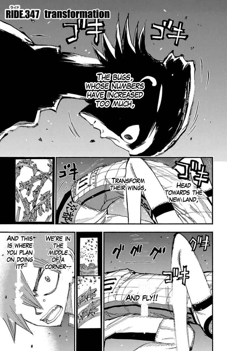 Page 1 Chapter 347 Yowamushi Pedal