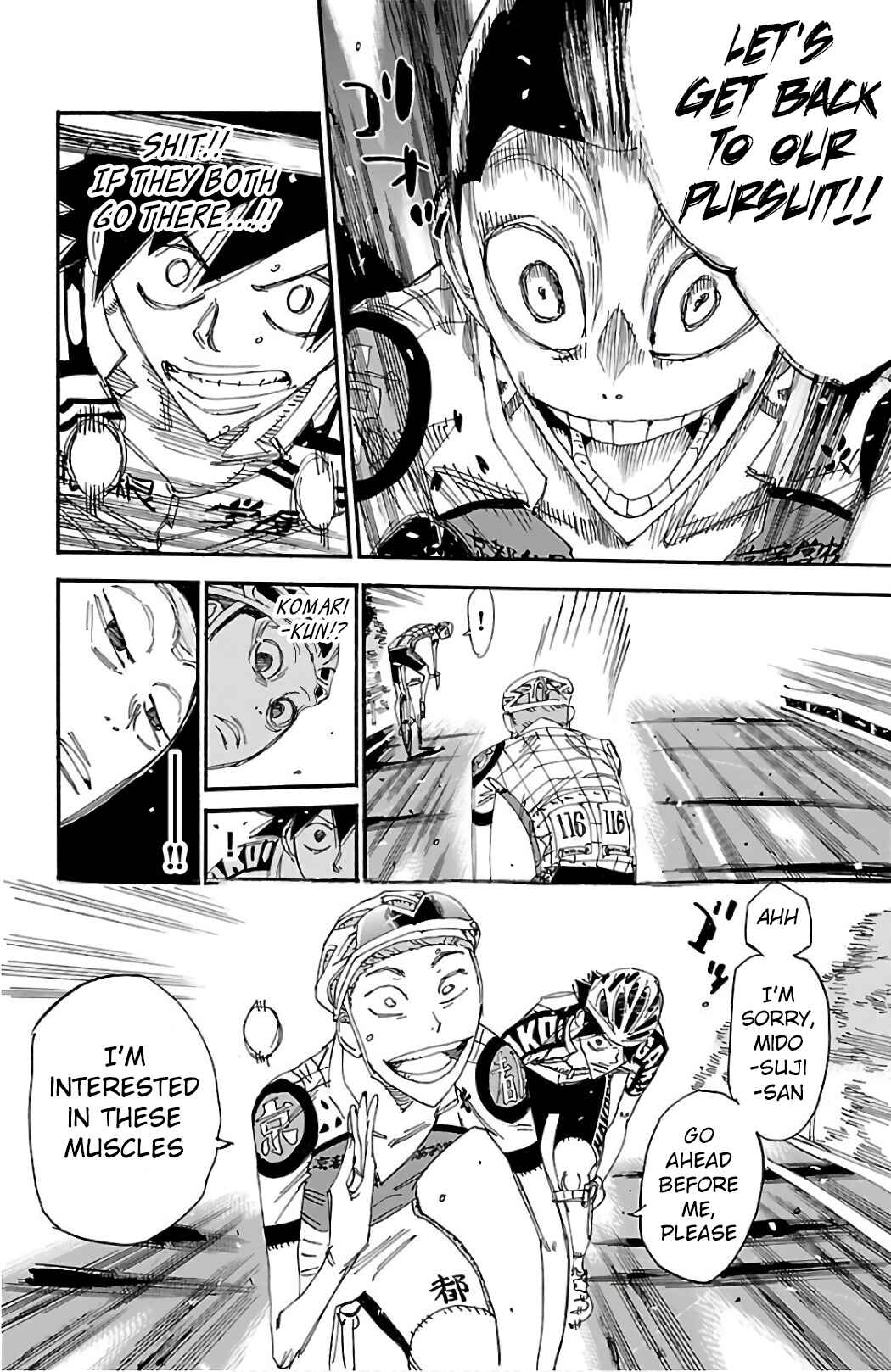 Page 17 Chapter 487 Yowamushi Pedal