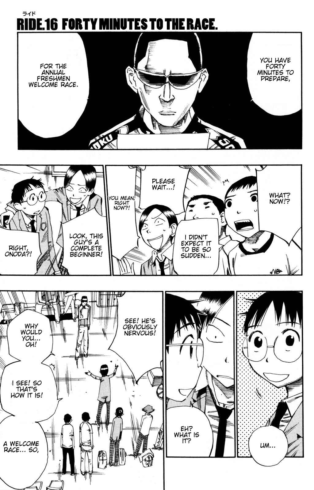 Page 1 Chapter 16 Yowamushi Pedal
