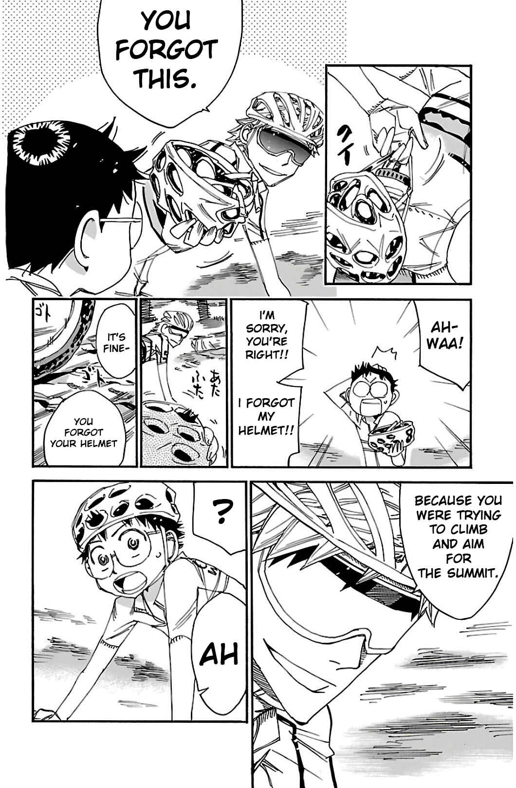 Page 8 Chapter 550 Yowamushi Pedal