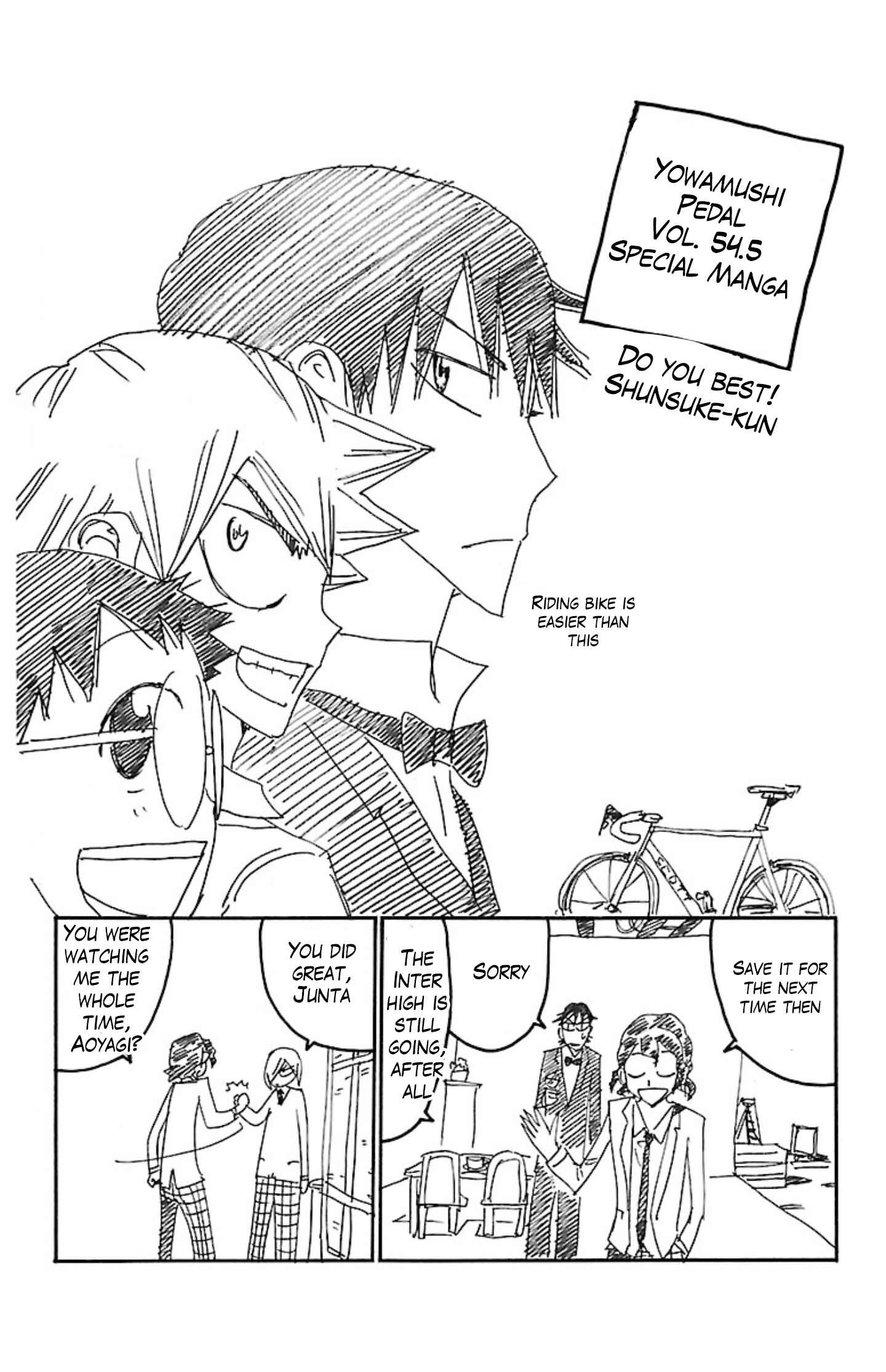 Page 15 Chapter 0 Yowamushi Pedal