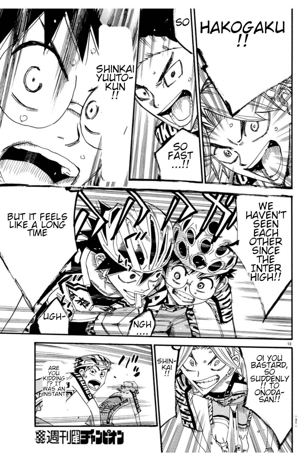 Page 15 Chapter 616 Yowamushi Pedal