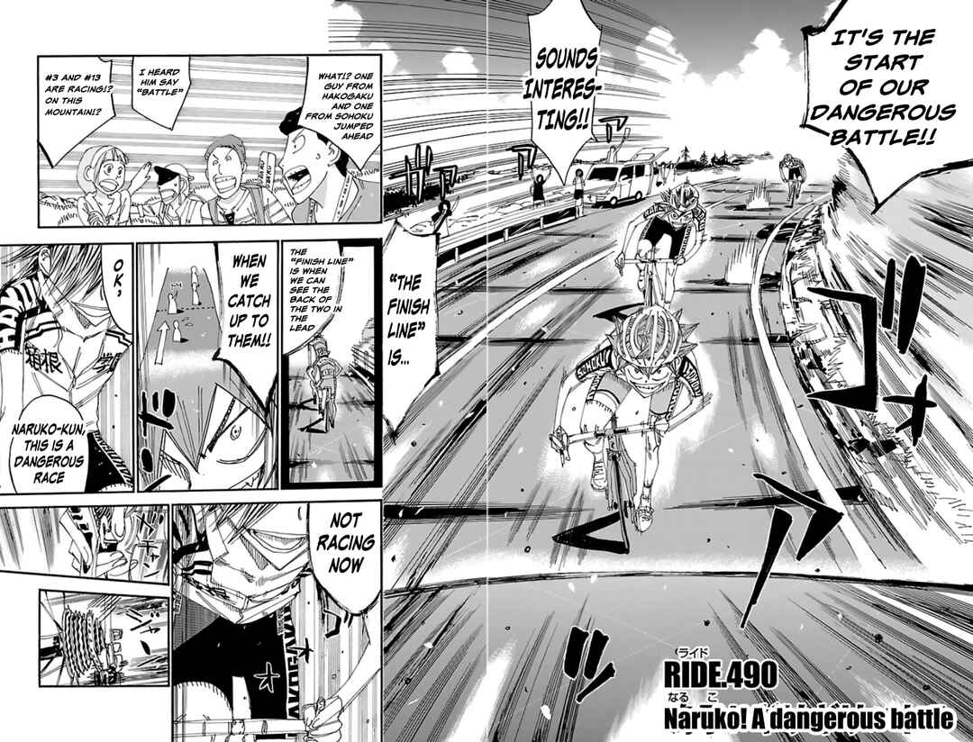 Page 2 Chapter 490 Yowamushi Pedal