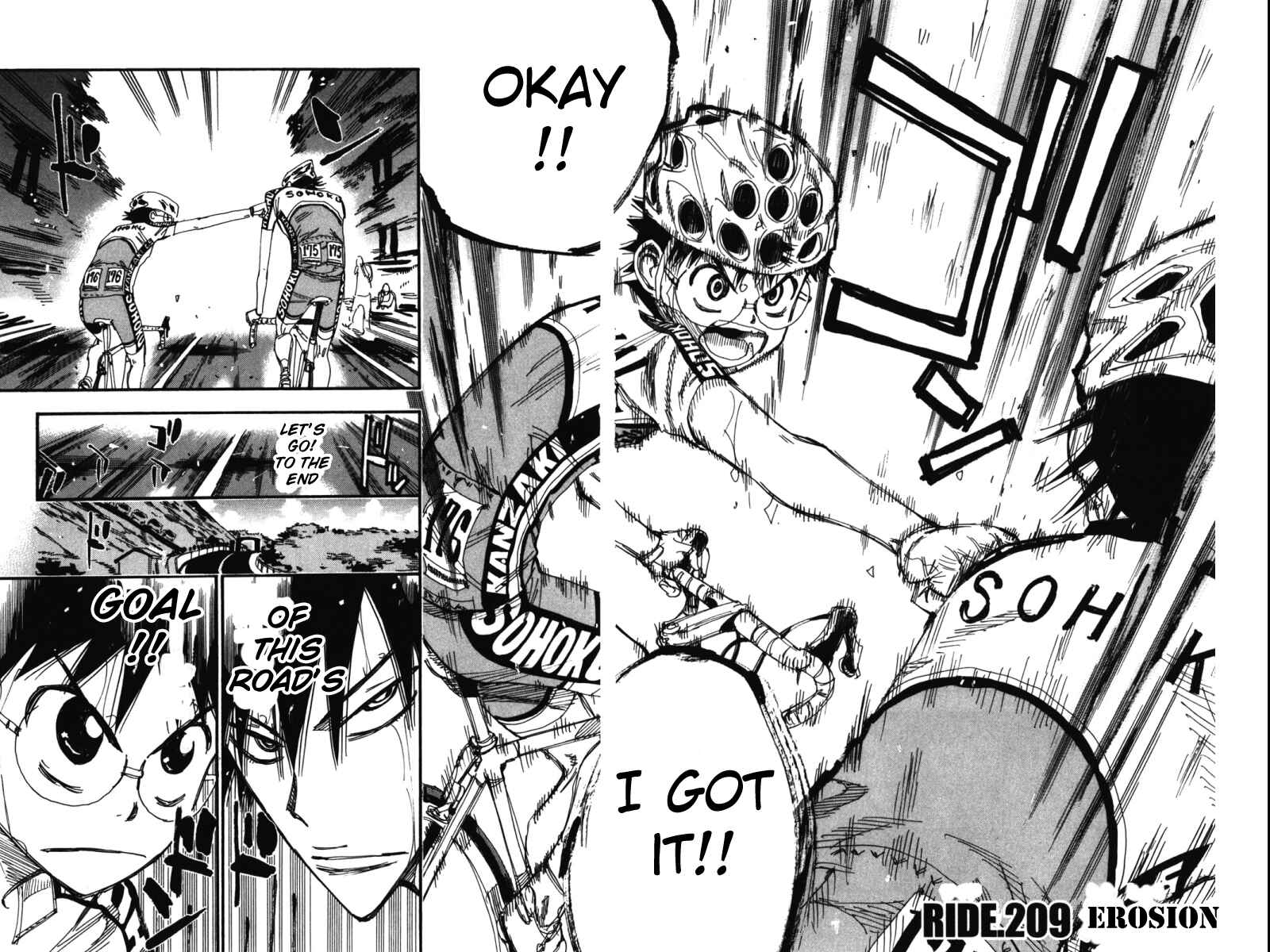 Page 4 Chapter 209 Yowamushi Pedal