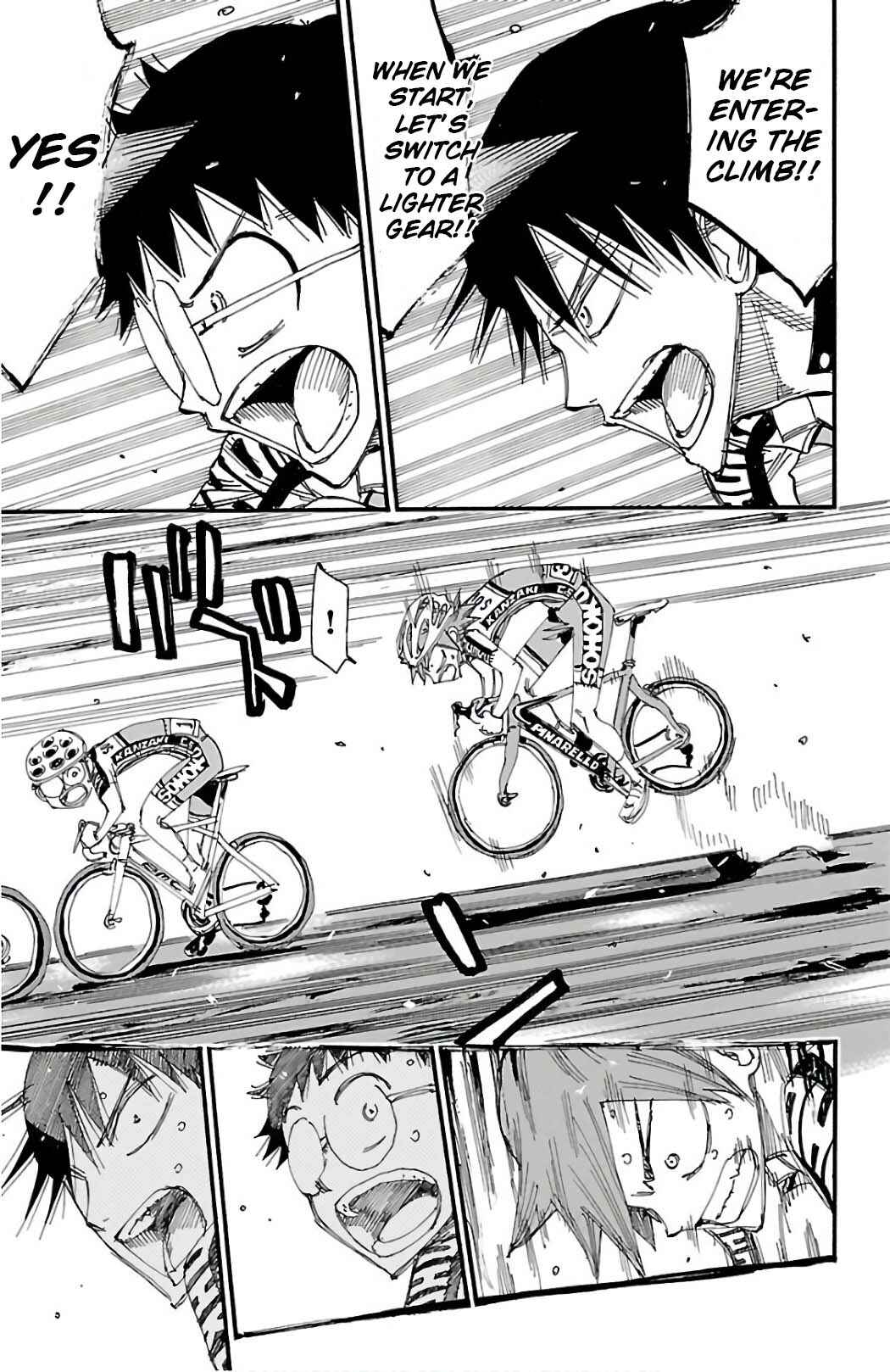 Page 14 Chapter 495 Yowamushi Pedal
