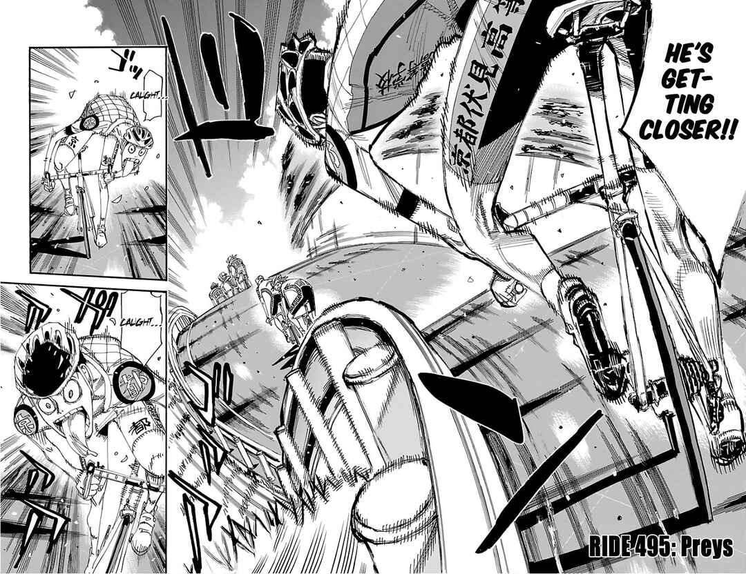Page 2 Chapter 495 Yowamushi Pedal