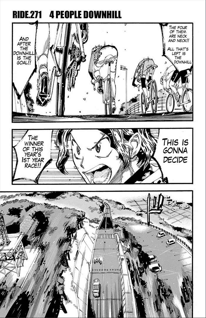 Page 1 Chapter 271 Yowamushi Pedal