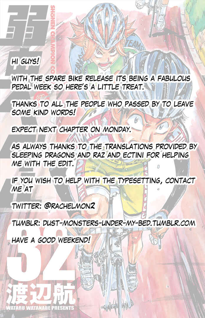 Page 21 Chapter 271 Yowamushi Pedal