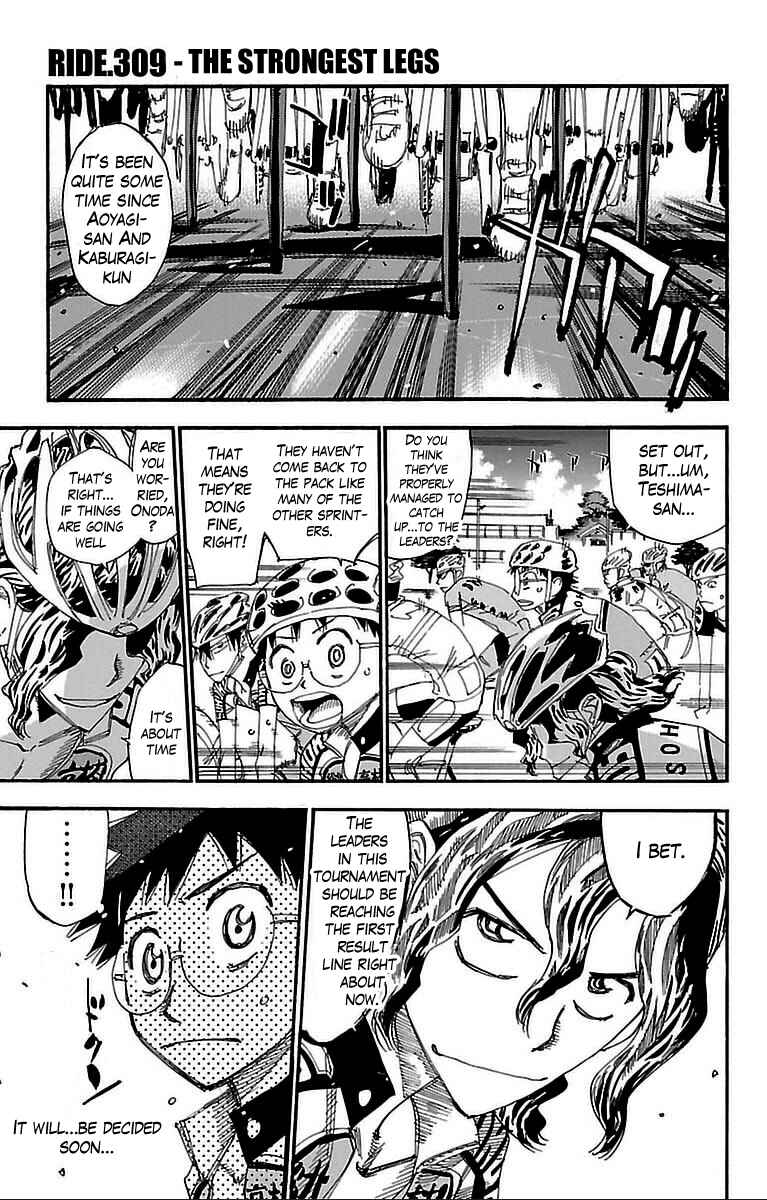 Page 1 Chapter 309 Yowamushi Pedal