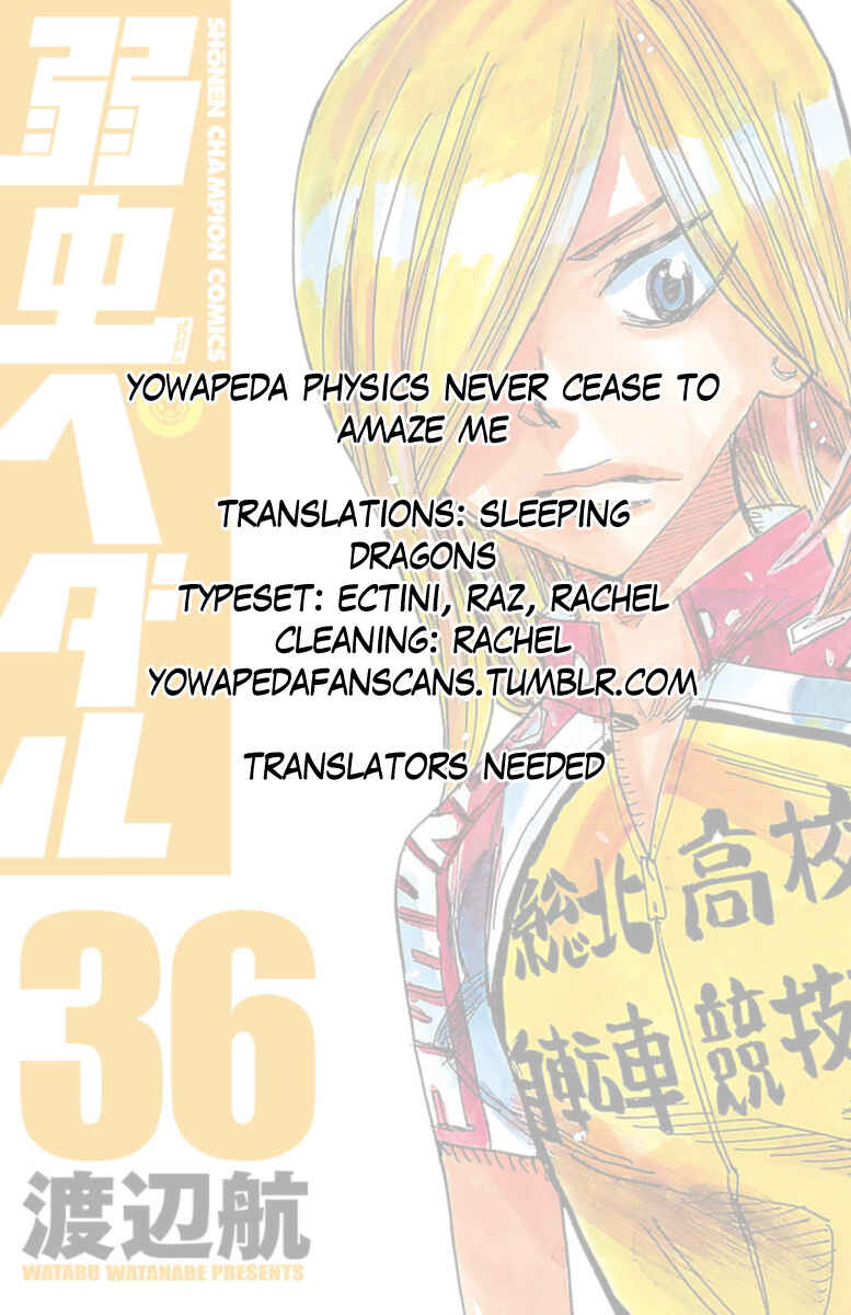 Page 21 Chapter 309 Yowamushi Pedal