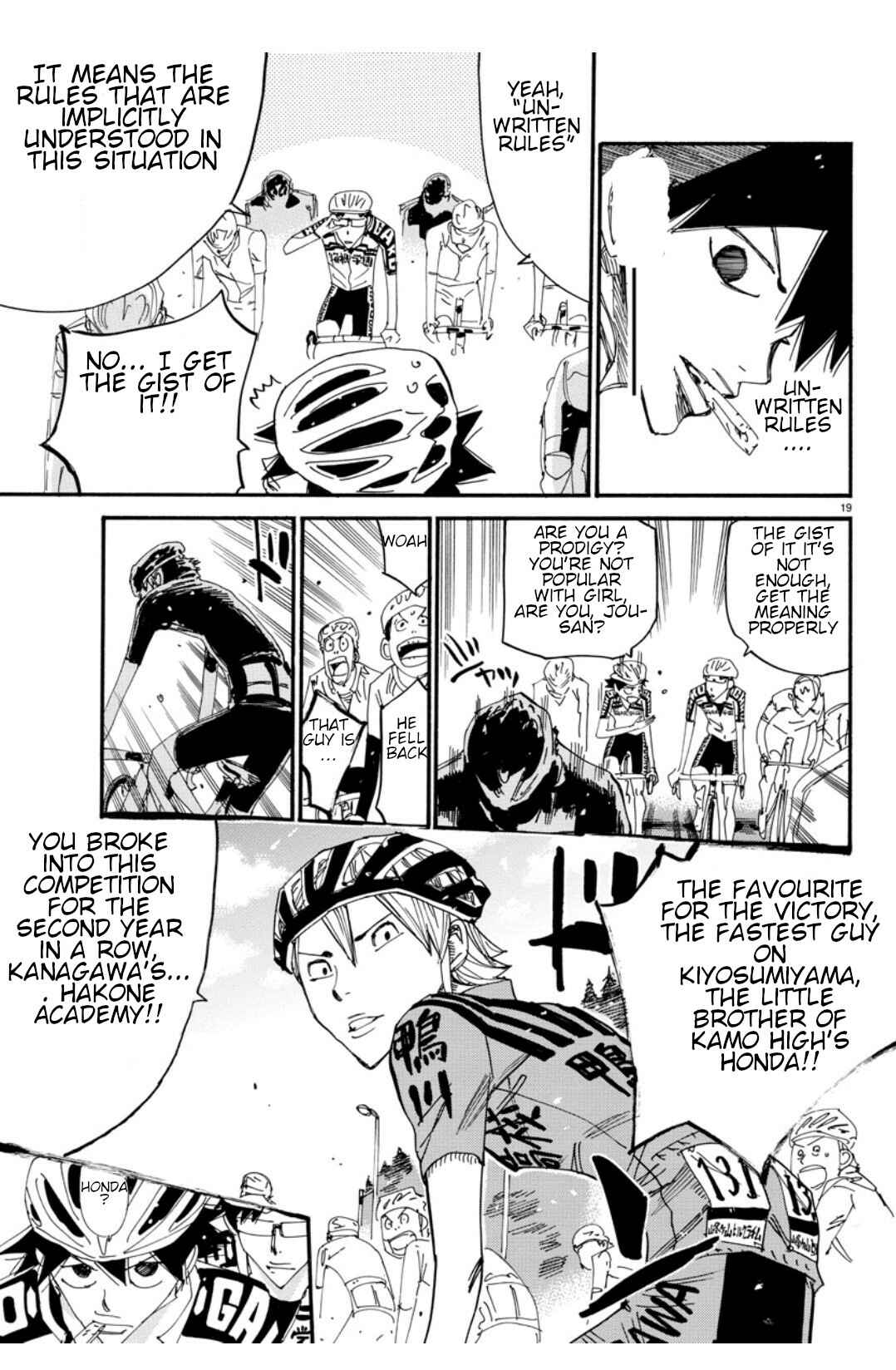 Page 20 Chapter 614 Yowamushi Pedal