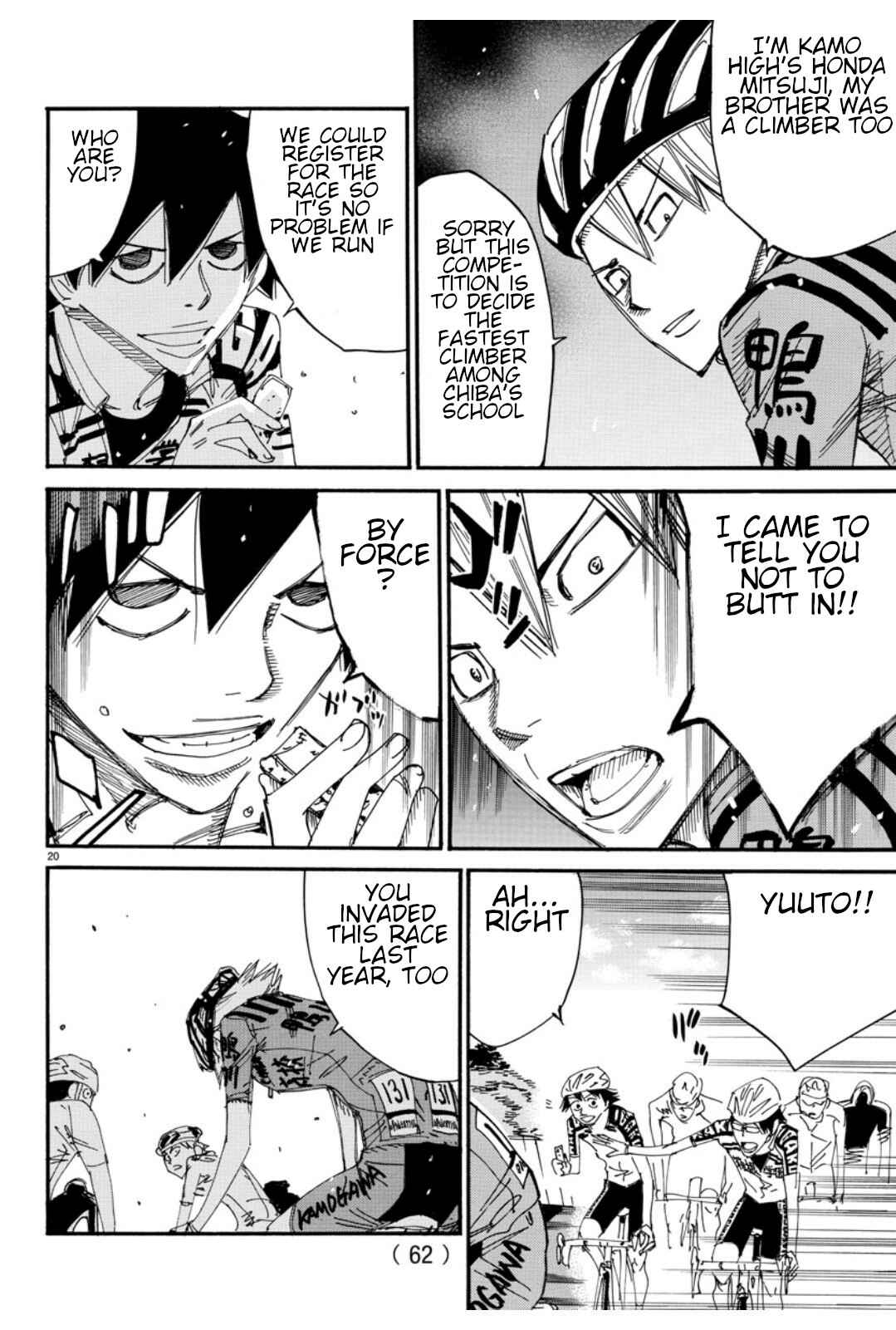 Page 21 Chapter 614 Yowamushi Pedal
