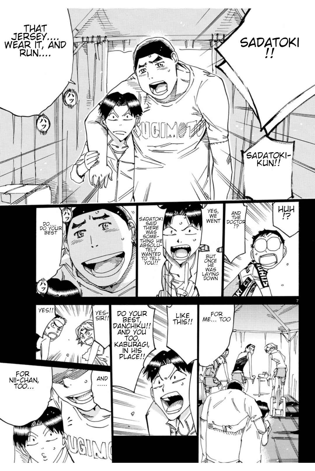 Page 8 Chapter 614 Yowamushi Pedal
