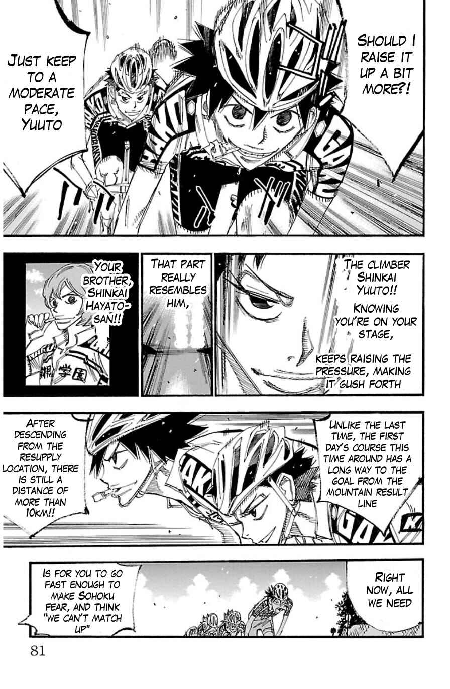 Page 4 Chapter 332 Yowamushi Pedal