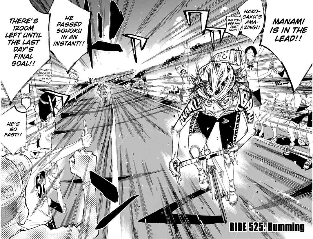 Page 2 Chapter 525 Yowamushi Pedal