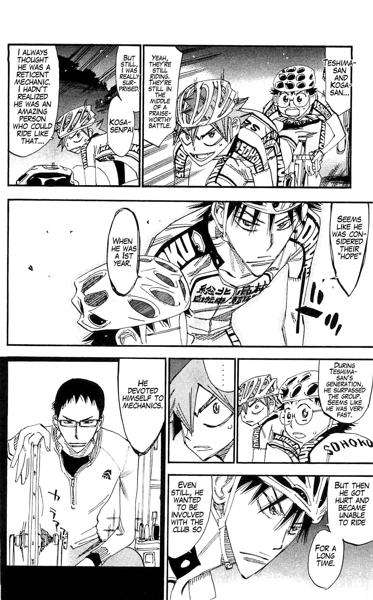 Page 14 Chapter 285 Yowamushi Pedal