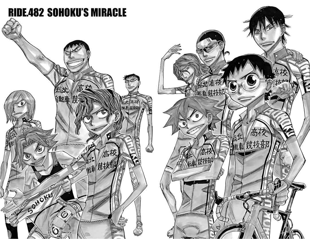 Page 2 Chapter 482 Yowamushi Pedal