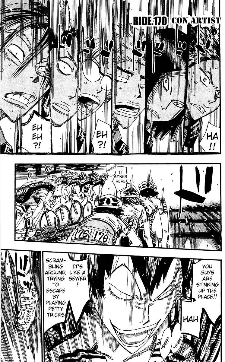 Page 1 Chapter 170 Yowamushi Pedal