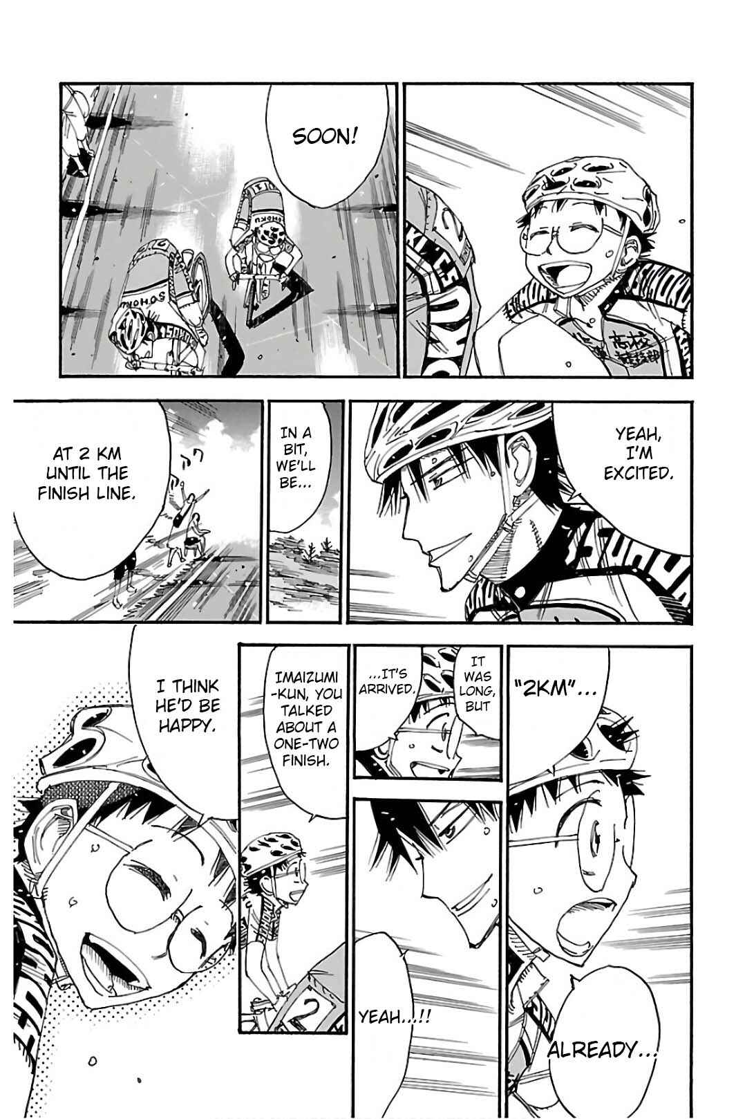 Page 15 Chapter 511 Yowamushi Pedal