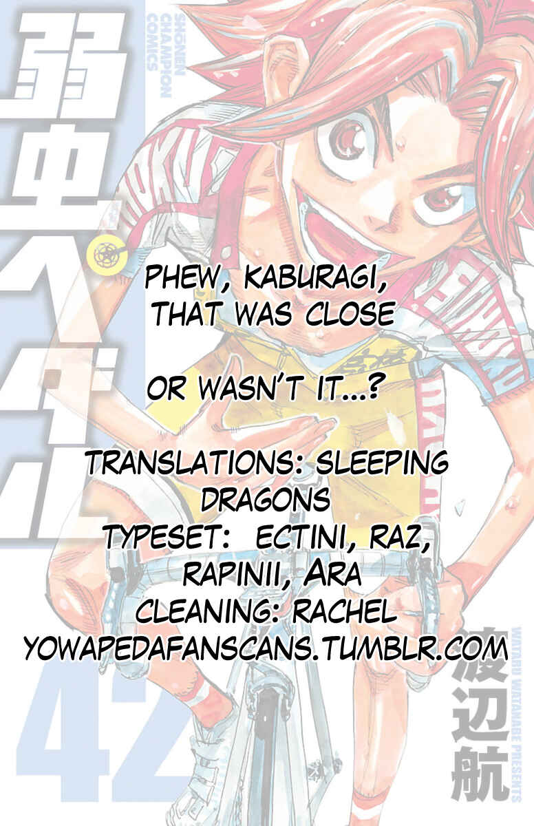 Page 15 Chapter 358 Yowamushi Pedal