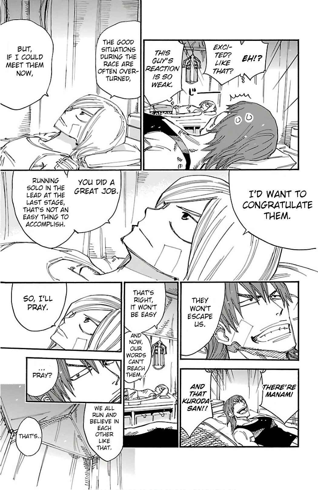 Page 14 Chapter 493 Yowamushi Pedal