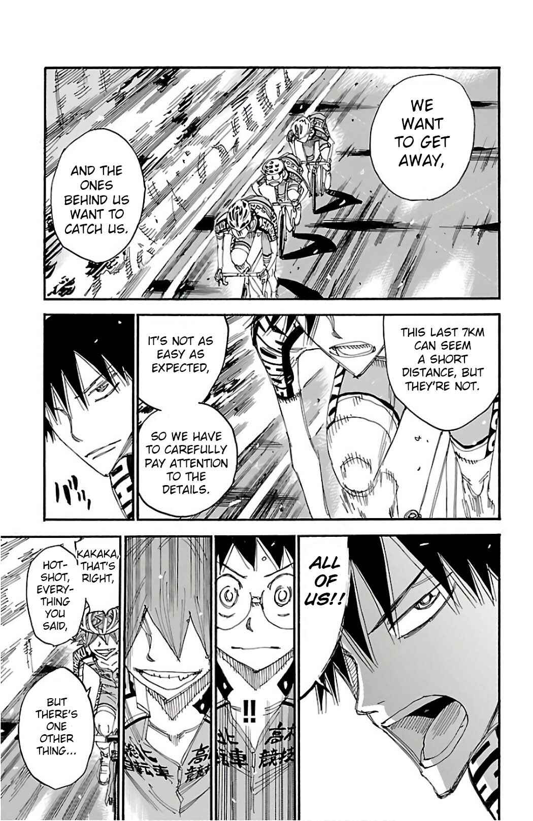 Page 8 Chapter 493 Yowamushi Pedal