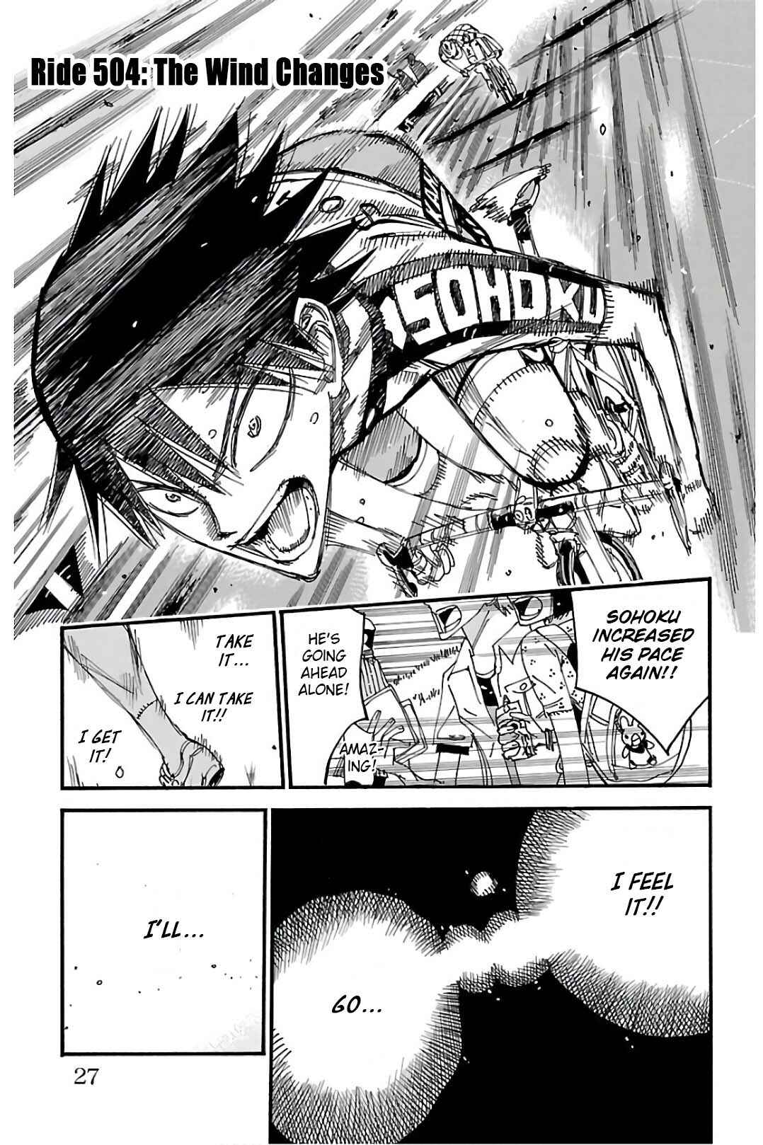 Page 1 Chapter 504 Yowamushi Pedal
