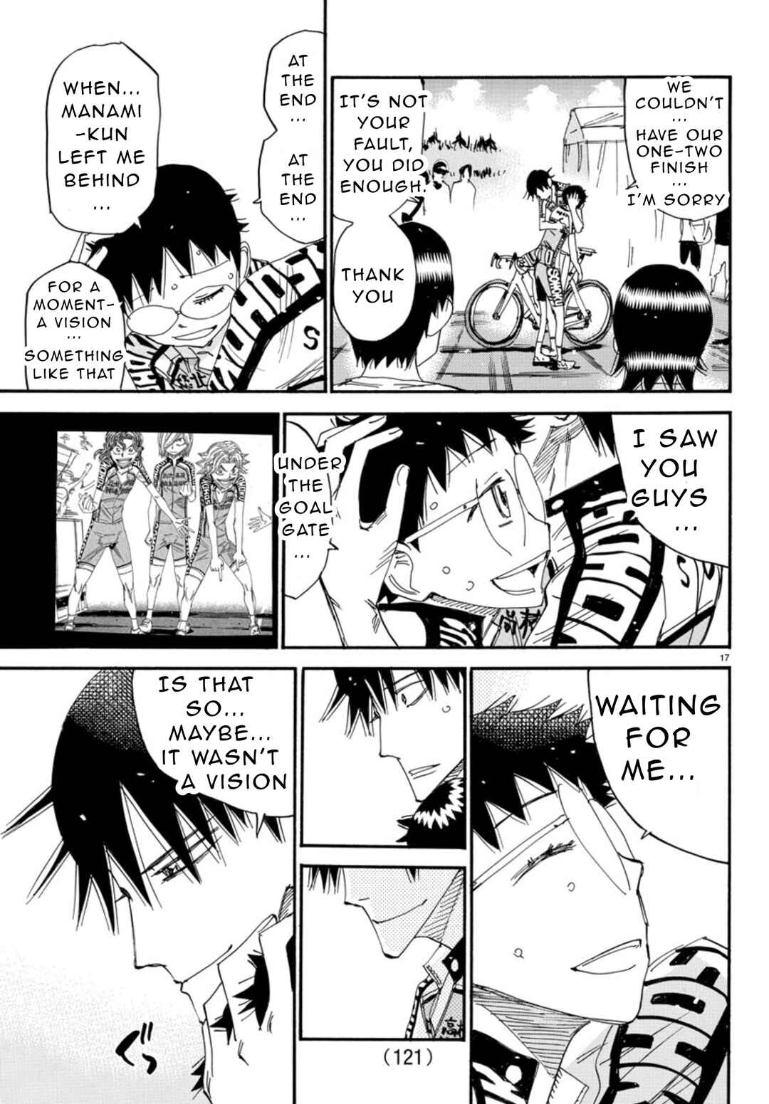 Page 15 Chapter 542 Yowamushi Pedal