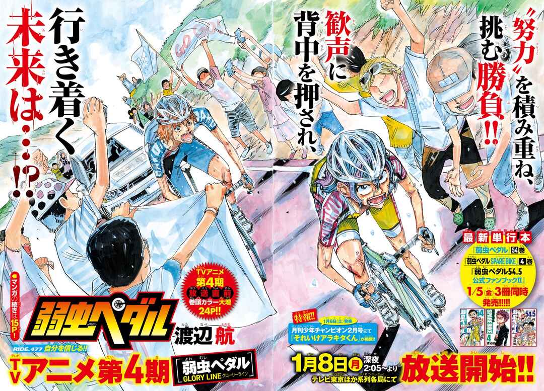Page 2 Chapter 477 Yowamushi Pedal
