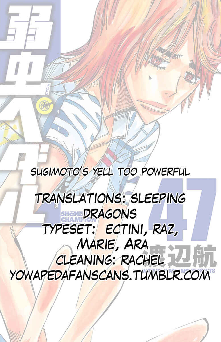 Page 18 Chapter 403 Yowamushi Pedal