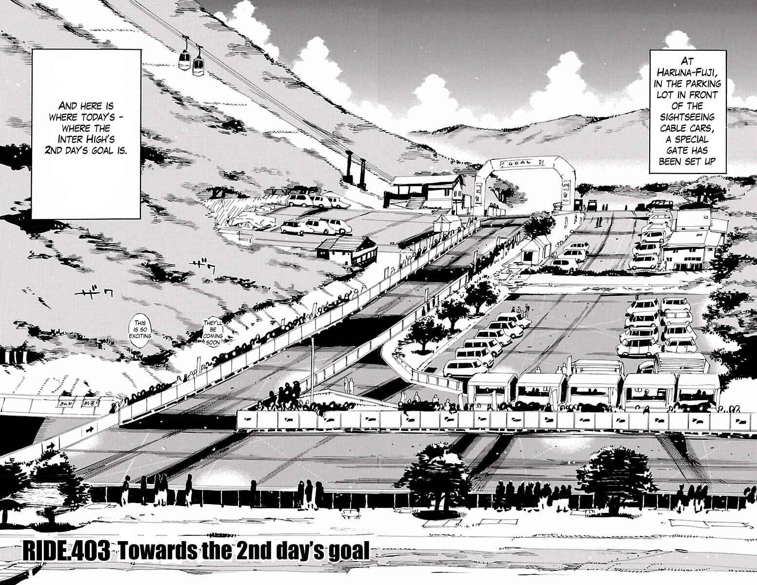 Page 2 Chapter 403 Yowamushi Pedal