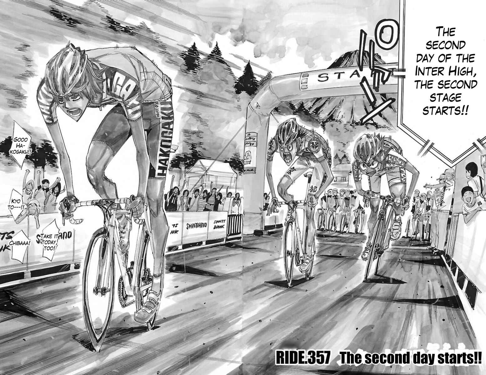 Page 2 Chapter 357 Yowamushi Pedal