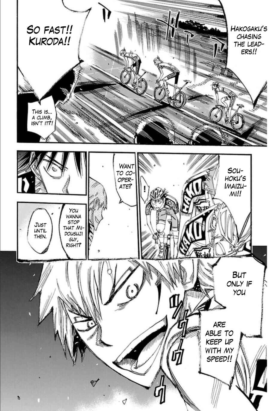 Page 18 Chapter 341 Yowamushi Pedal