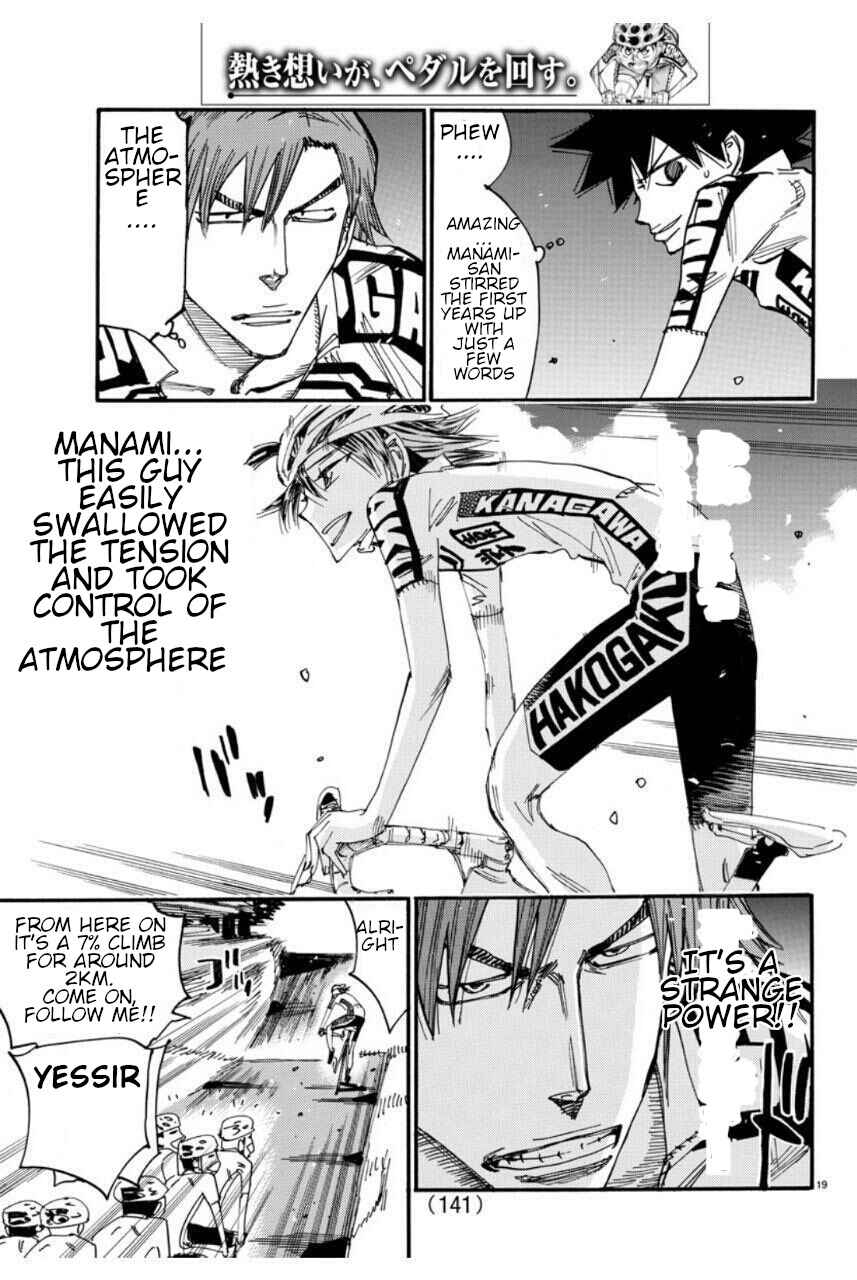 Page 21 Chapter 608 Yowamushi Pedal