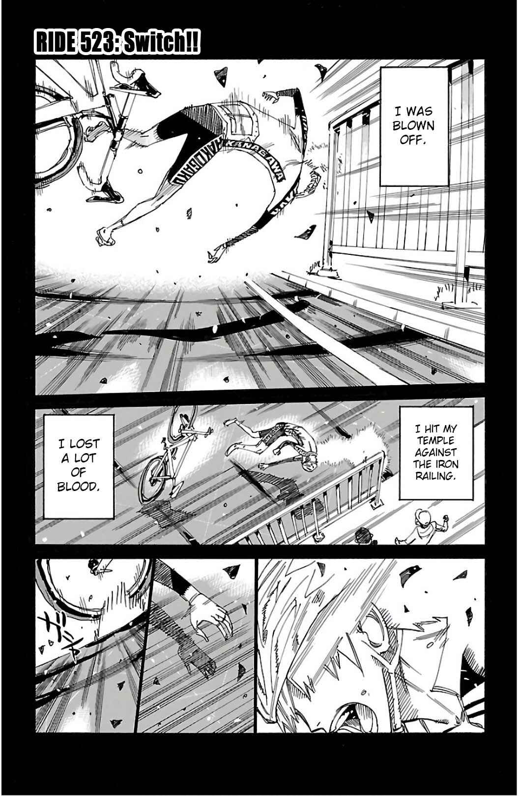 Page 1 Chapter 523 Yowamushi Pedal