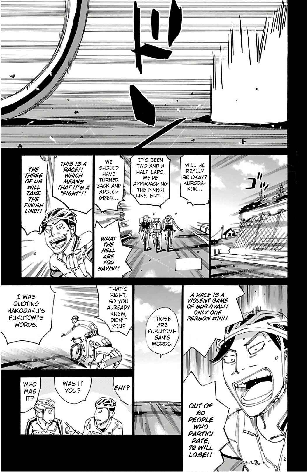 Page 6 Chapter 523 Yowamushi Pedal