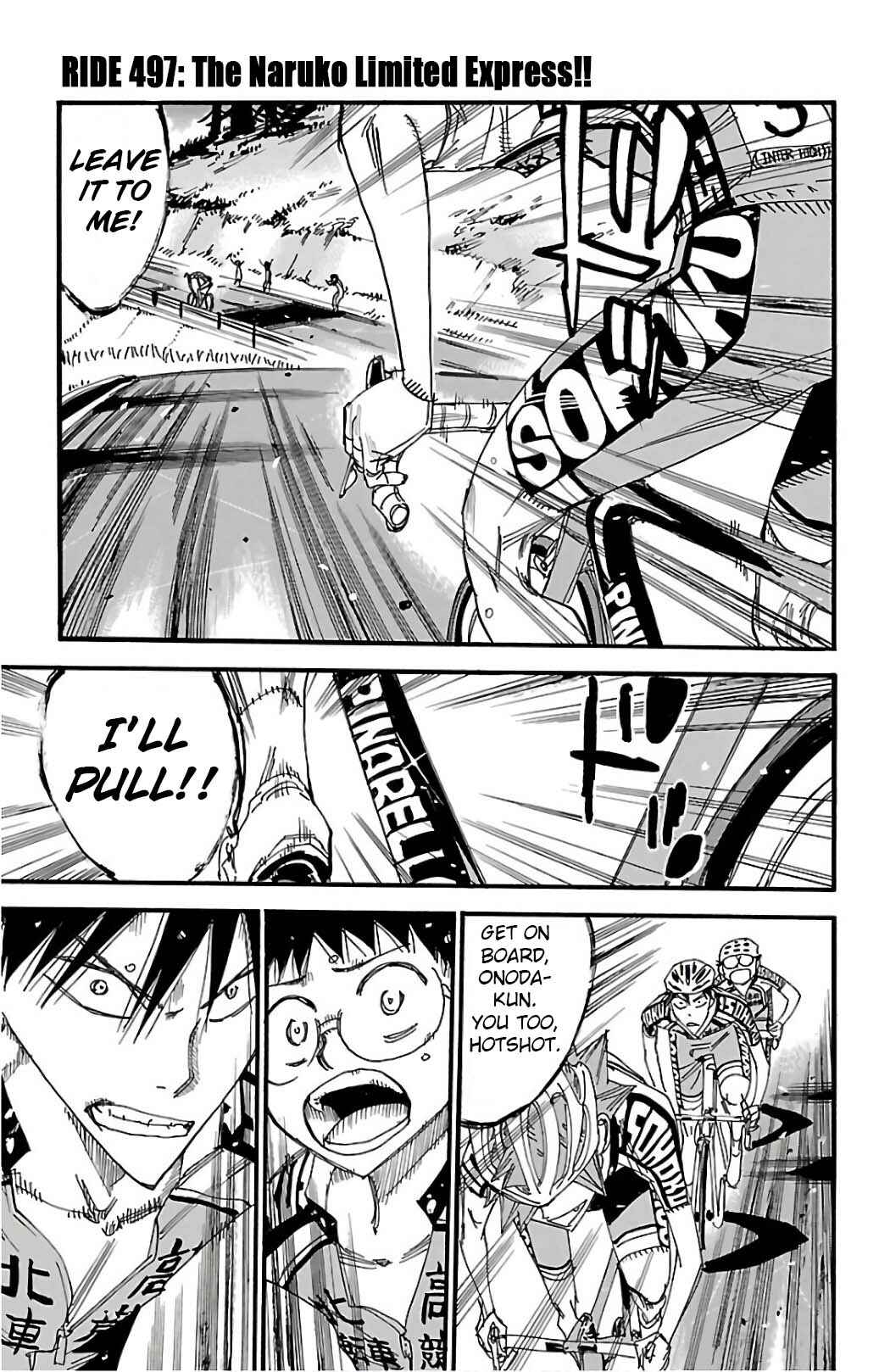 Page 1 Chapter 497 Yowamushi Pedal