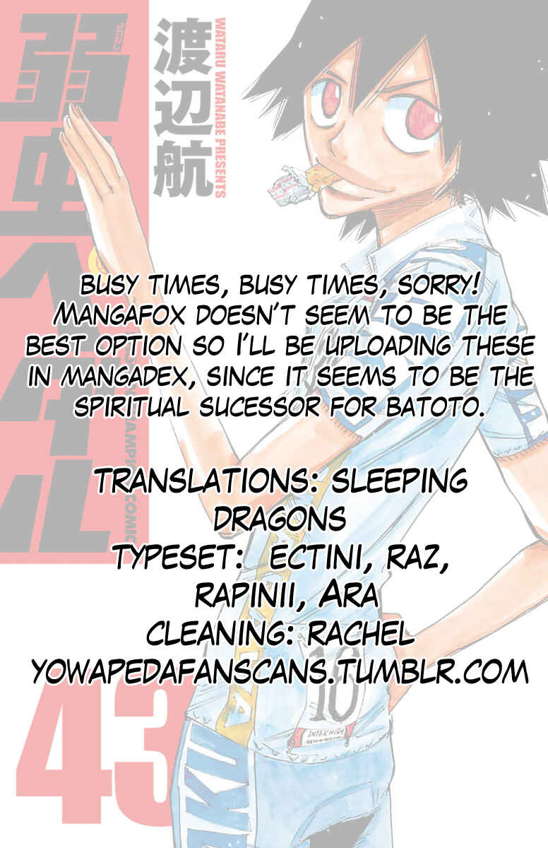 Page 20 Chapter 369 Yowamushi Pedal