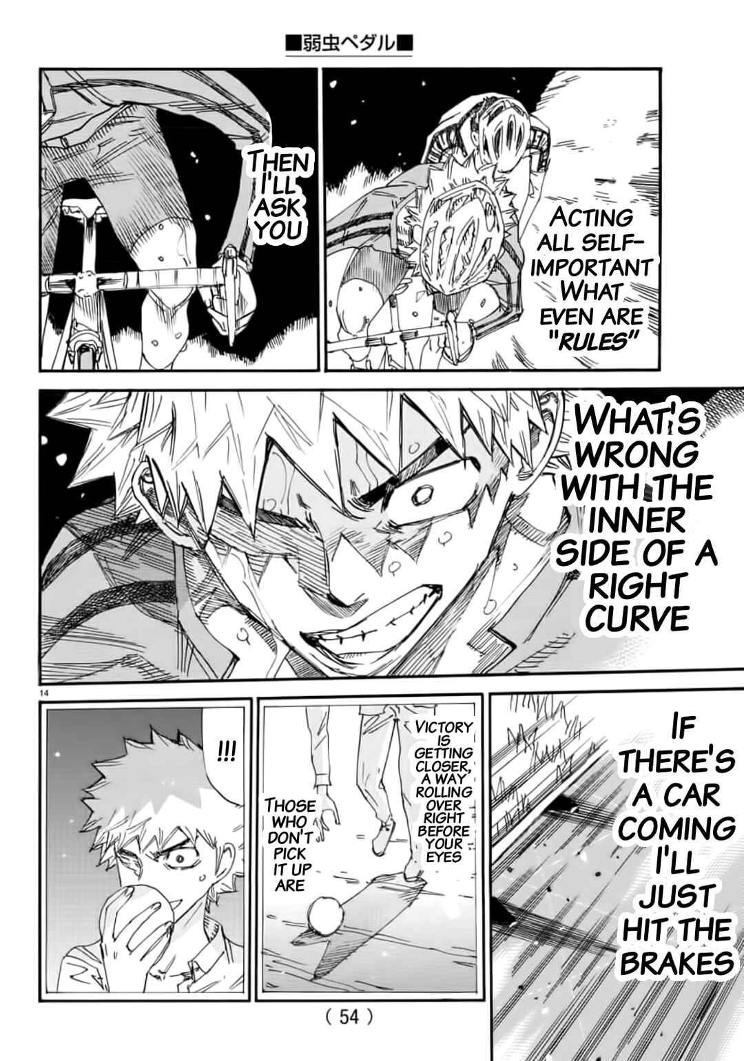 Page 10 Chapter 643 Yowamushi Pedal
