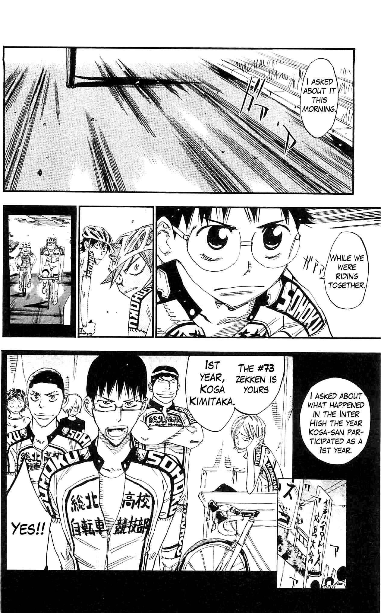 Page 22 Chapter 286 Yowamushi Pedal