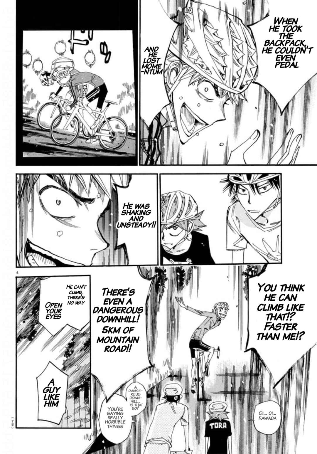 Page 4 Chapter 652 Yowamushi Pedal