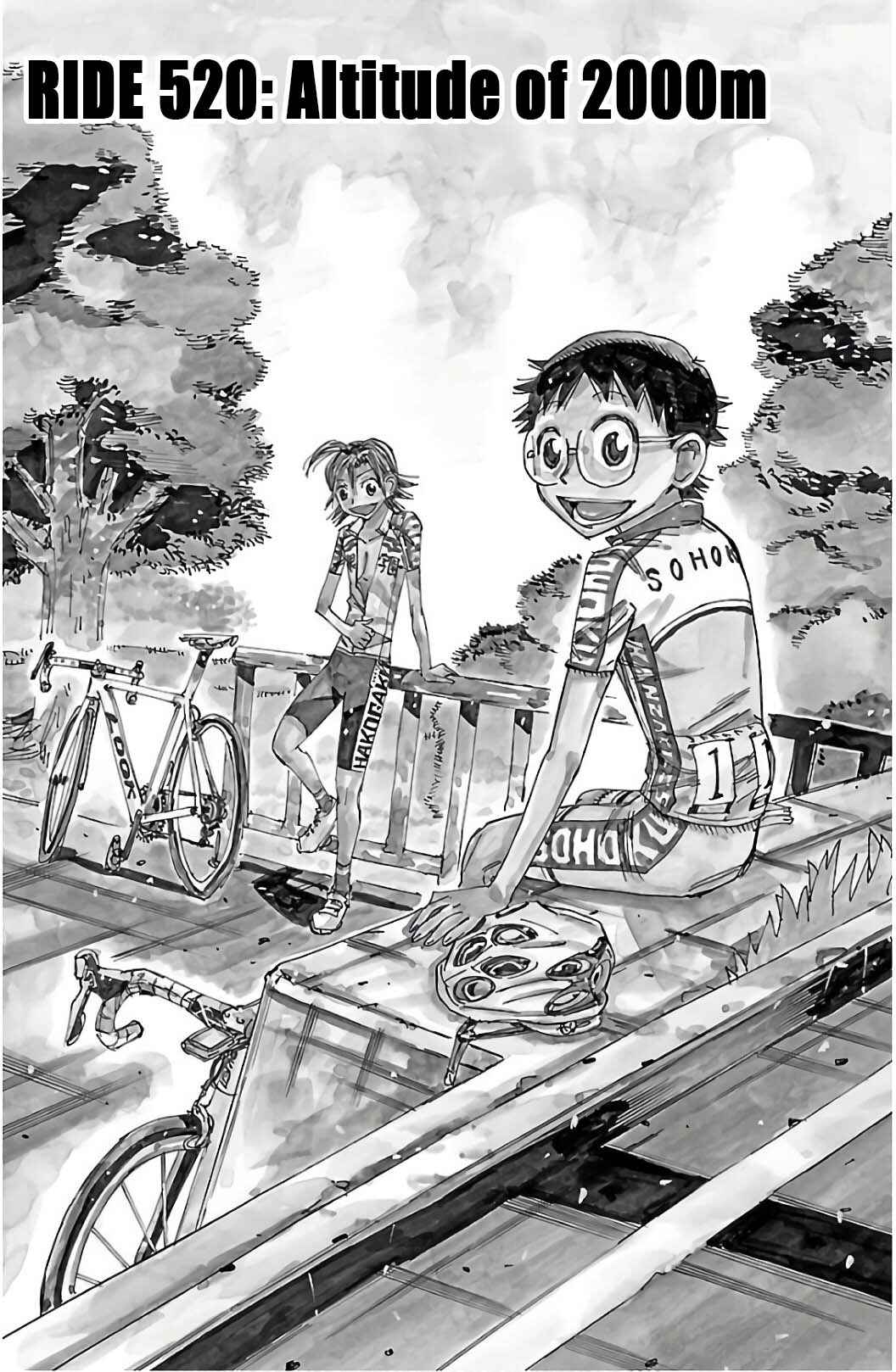 Page 1 Chapter 520 Yowamushi Pedal