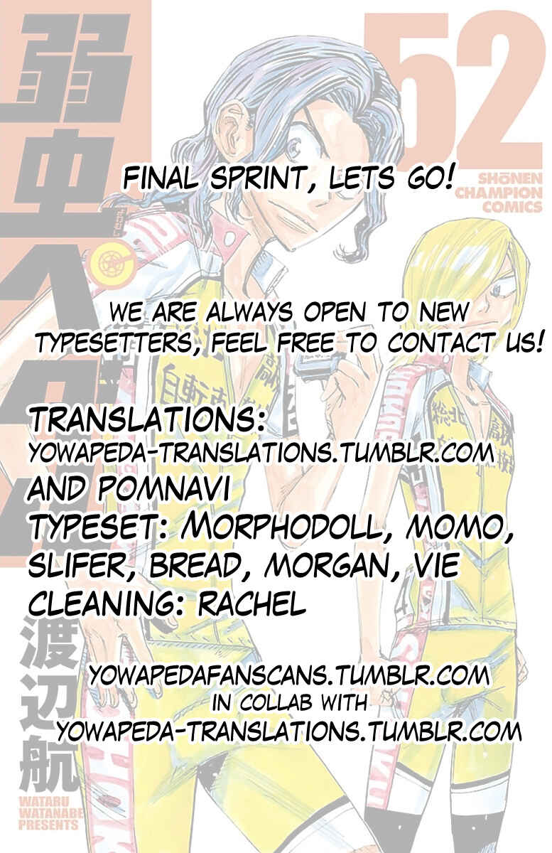 Page 19 Chapter 446 Yowamushi Pedal
