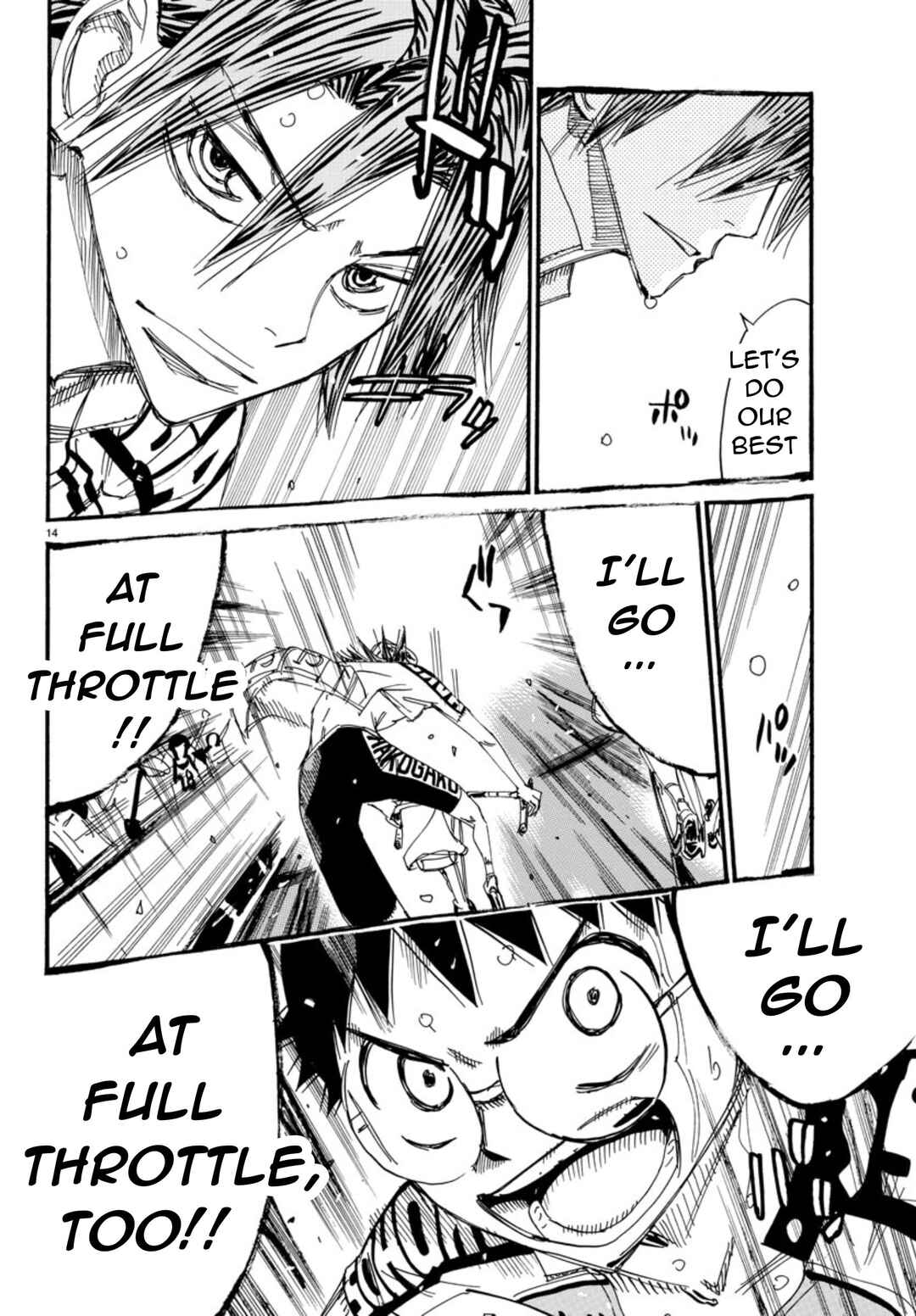 Page 12 Chapter 536 Yowamushi Pedal