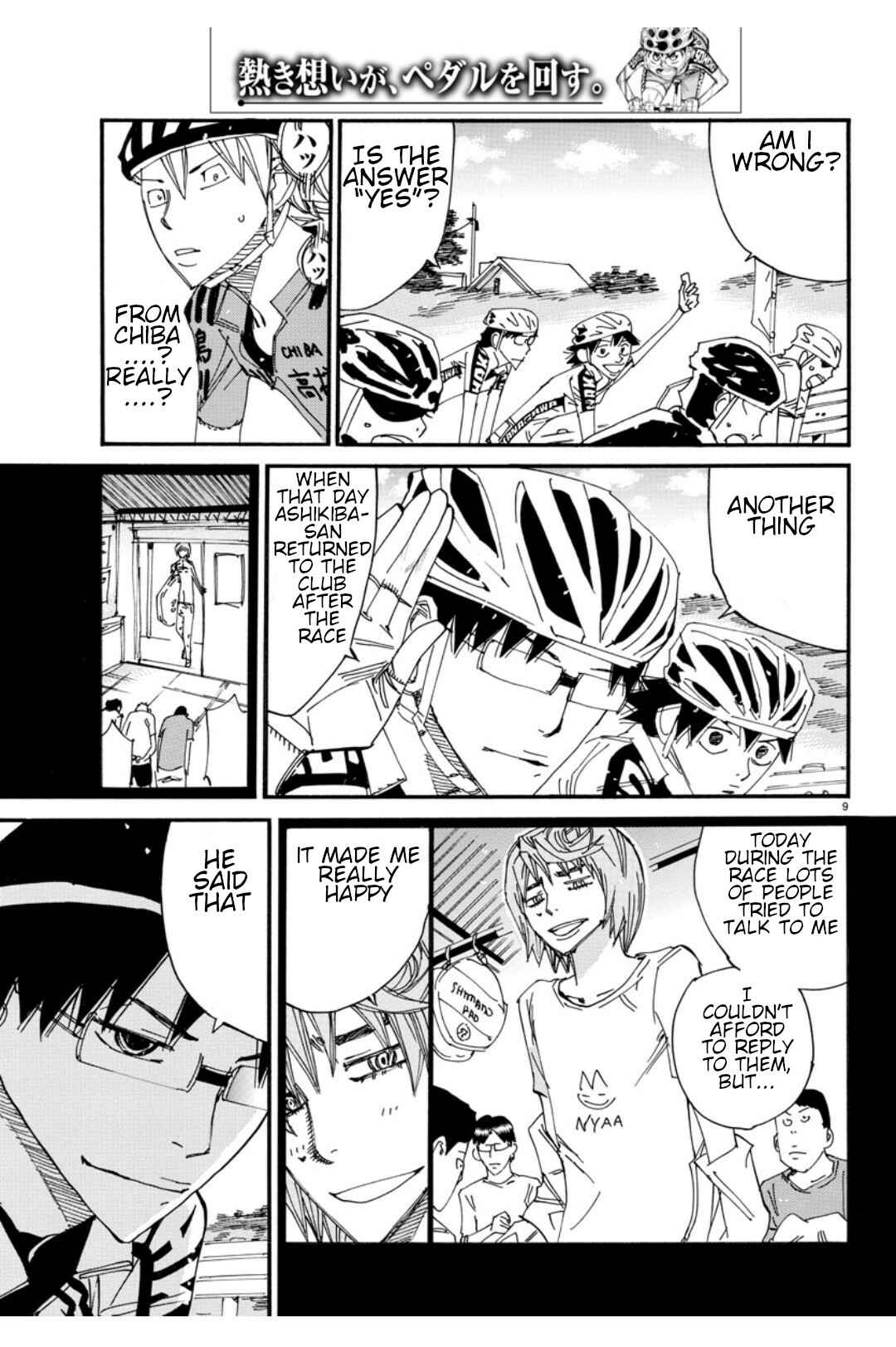 Page 11 Chapter 615 Yowamushi Pedal