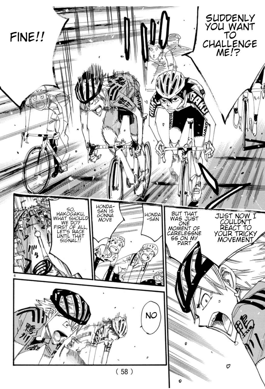 Page 8 Chapter 615 Yowamushi Pedal