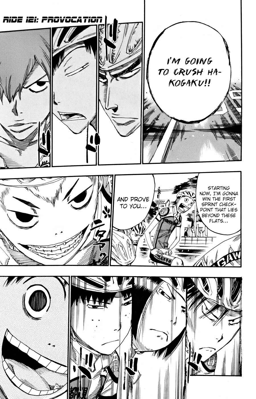 Page 1 Chapter 121 Yowamushi Pedal
