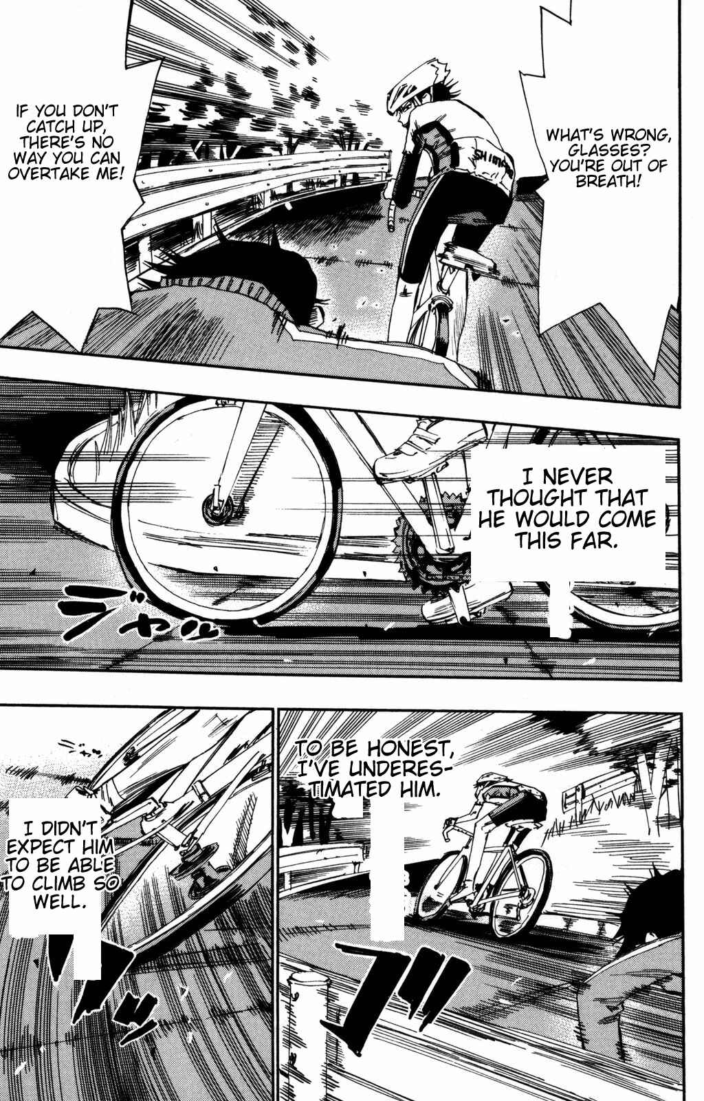 Page 15 Chapter 8 Yowamushi Pedal