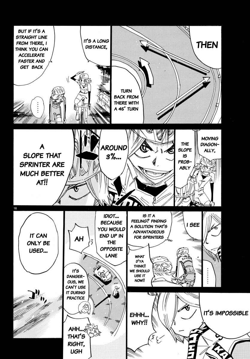 Page 16 Chapter 623 Yowamushi Pedal
