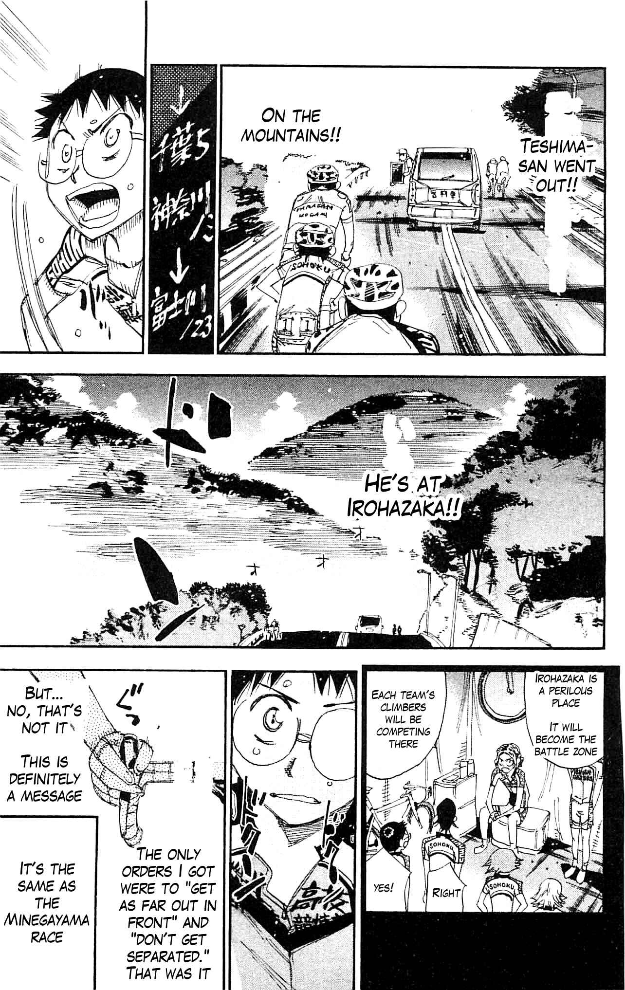 Page 10 Chapter 321 Yowamushi Pedal